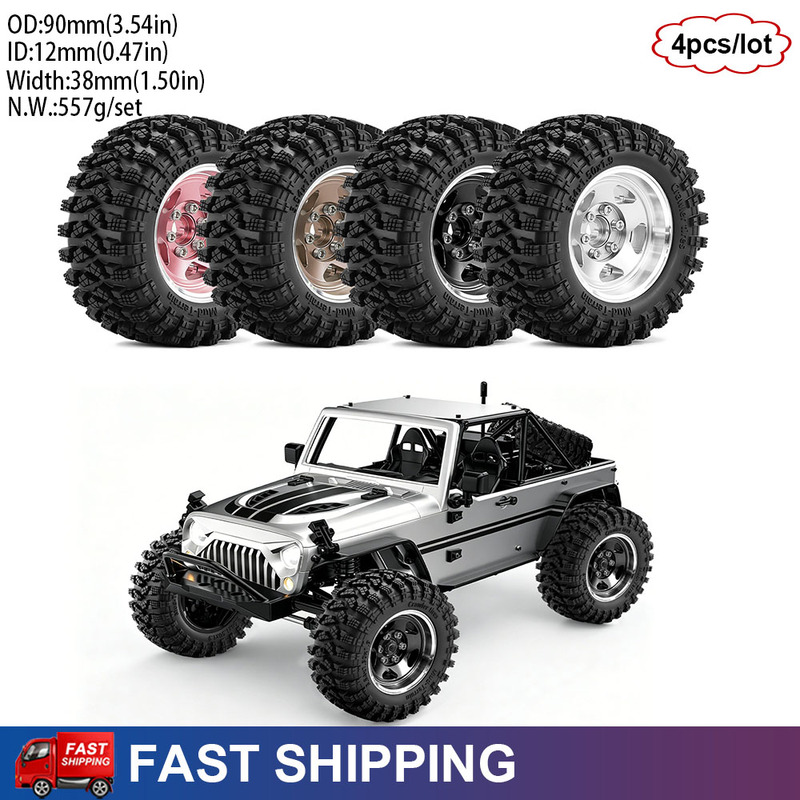 Wheel Rim Rc - 1.9 inch Beadlock Wheels Rim and