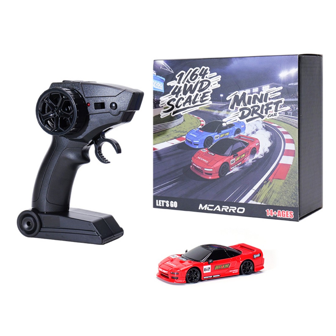 Rc Hobby Light - 1/64 Micro RC Drift Car 2.4G