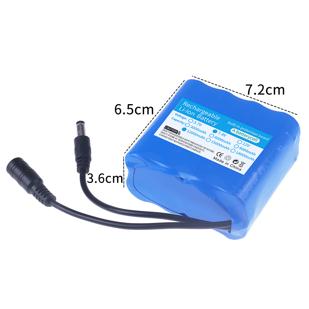 2S4P 18650 Lithium Battery 7.4 - Rc Hobby Light review and price