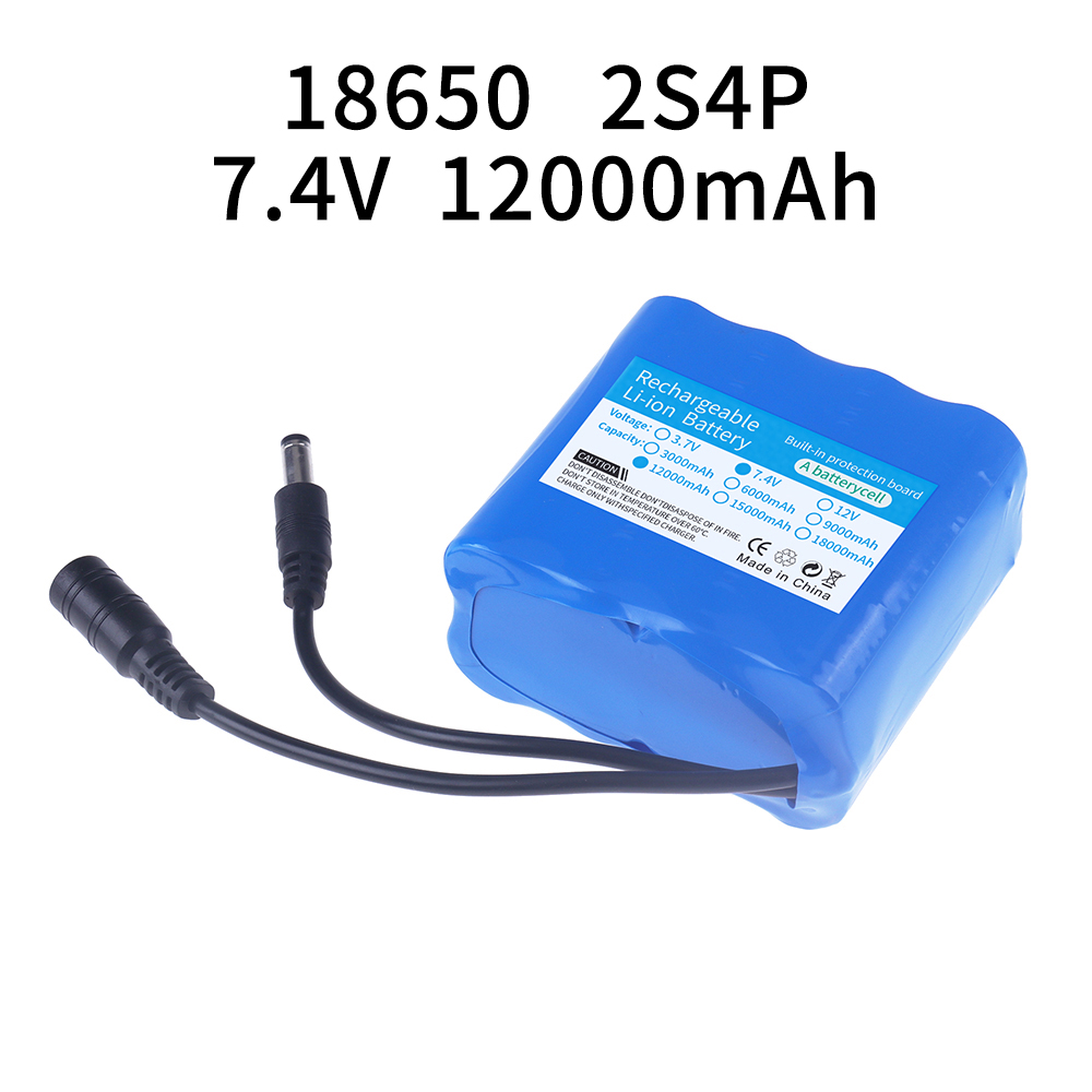 2S4P 18650 Lithium Battery 7.4 - Rc Hobby Light review and price