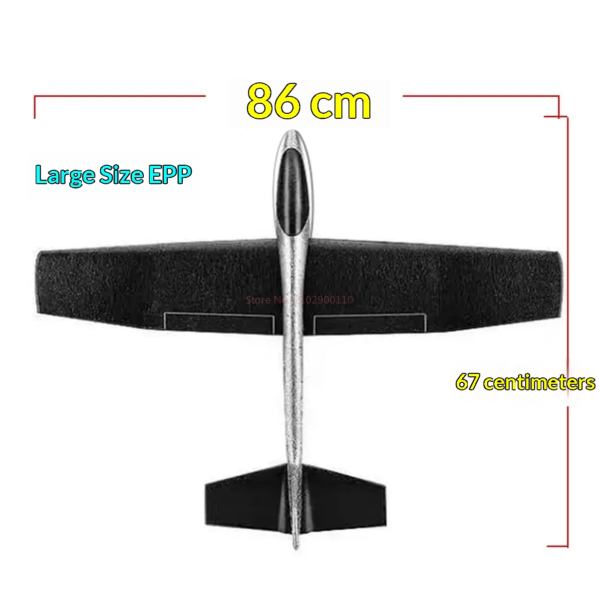 85cm RC Glider Plane for Kids  - Rc Glider Foam Wing review and price
