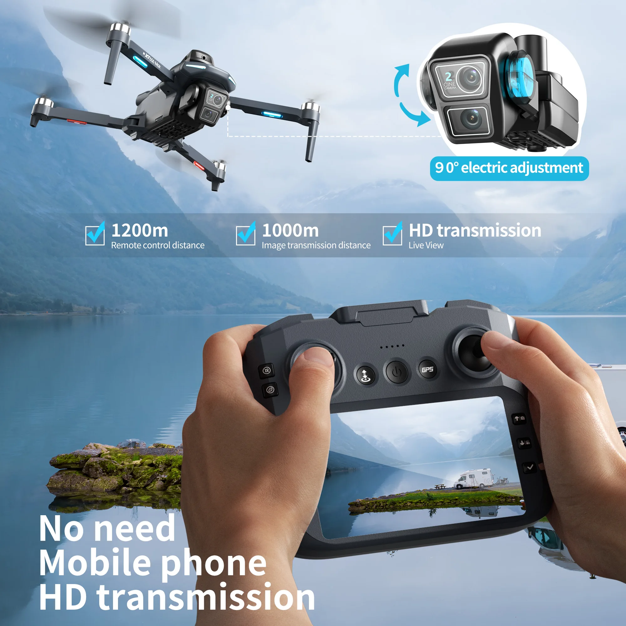 Original XT606 Drone Professio - Rc Hobby China review and price