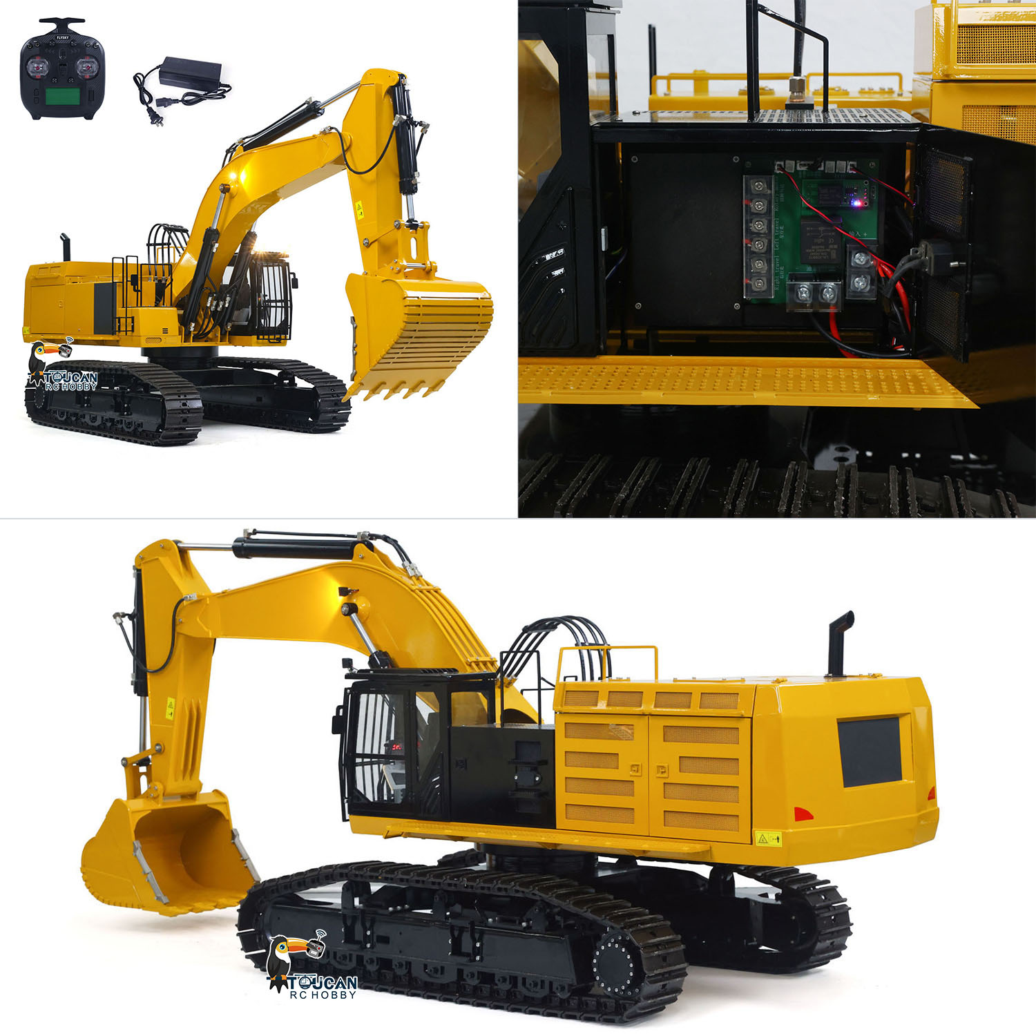 1/8 390F RC Metal Hydraulic Ex - Rc Hobby Track review and price