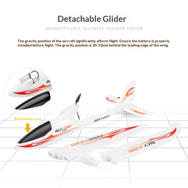 Weili Sky King F959S Rc Glider - Rc Glider Foam Wing review and price