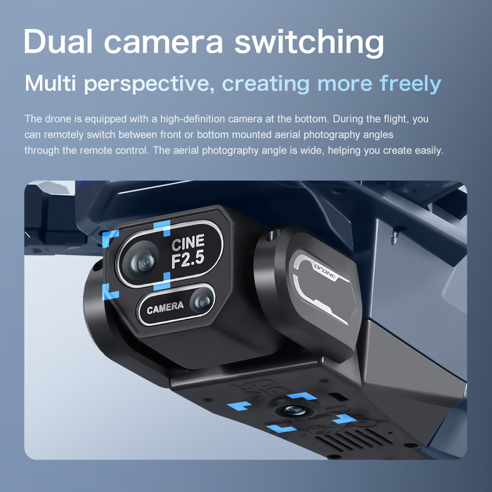 Original GT8 drone 8K HD dual  - Rc Hobby China review and price