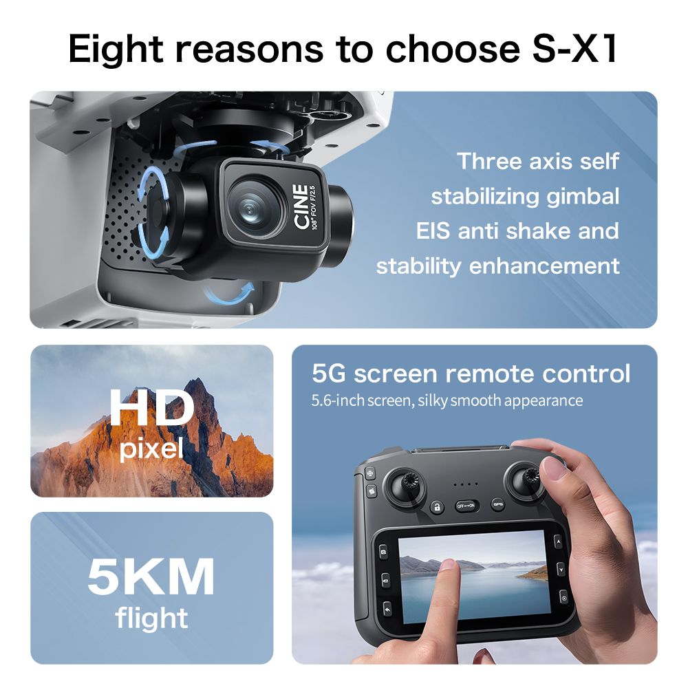 Top Deal S-X1 MAX GPS Drone 3  - Rc Hobby China review and price