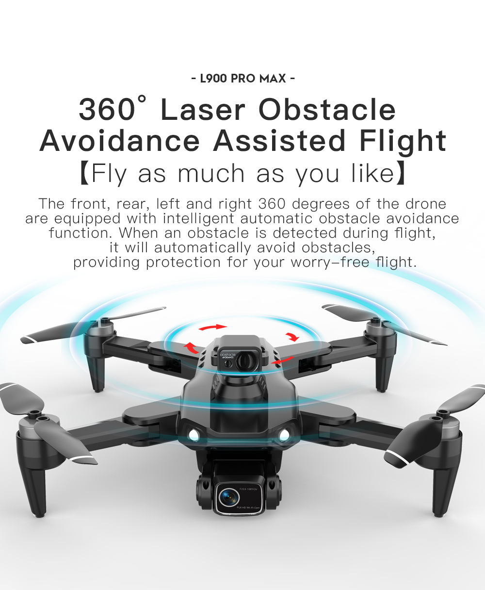 LYZRC L900 PRO MAX Laser obsta - Rc Hobby China review and price