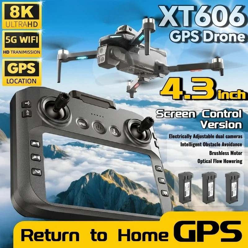Best Deal XT606 MAX Drone GPS  - Rc Hobby China review and price